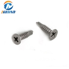 DIN7504 Stainless Steel SS304 SS316 316L Hex Head Self Drilling Screw